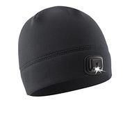 Panther Vision LED Hat Light - POWERCAP 3.0 USB Rechargeable LED Beanie - Light Up Hat with Ultra Bright LEDs and IPX4 Water Resistance Gifts for Dad Father Husband Warm Knitted Cap 150 Lumens Black