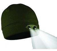 Panther Vision Unisex Gorro 4 LED integrados Beret, Verde Oscuro, Talla Única