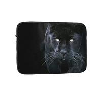 Panther with Blue Eyes Print Laptop Sleeve Shockproof Laptop Case Durable Laptop Bag Computer Cover for Most Computers