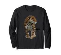 Panthera Onca South American Rainforest Big Cat Long Sleeve T-Shirt