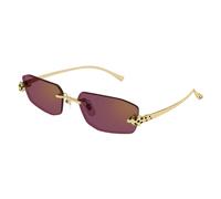 Panthère Rectangle Frame Sunglasses 56 MM