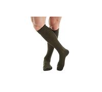 Pantherella Mens Laburnum Merino Wool Over the Calf Socks - Dark Olive Mix