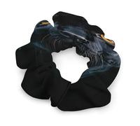 Panthers In The Dark Women's Hair Ties Elastic Scrunchies Silk Like Scrunchy Accessories for Sleep