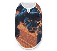 Panthers in The Library Cute Dog Clothes Costume Cat Pajamas Puppy Gift Pet Sweater Coat Jacket