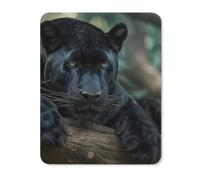 Panthers Male Printed Mouse Pad with Stitched Edges Non Slip Vertical Mousepad Desk Mat for Office Gaming
