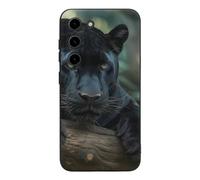 Panthers Male Printed Phone Case Slim Cute Cellphone Protective Cover Unisex Compatible with Galaxy S23/S23 Plus/S23 Ultra
