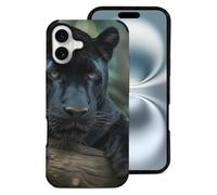 Panthers Male Printed Phone Case Slim Cute Microfiber Cellphone Protective Cover Unisex Compatible with iPhone 16/16 Plus/16 Pro/16 Pro Max