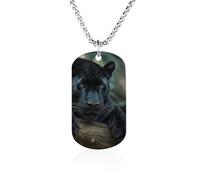 Panthers Male Trendy Photo Necklace Unisex Memorial Necklaces Personalized Picture Pendant Chains