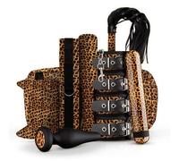 Panthra Leopard Print Bondage Kit Gato 8-piece set