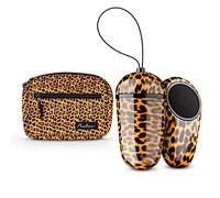 Panthra Vibrating Egg Maha - Love Egg for Women with 10 Vibration Settings - Perfect toy for couples Incl. Matching Fanny Pack - with Wireless Remote - Leopard Vibrator