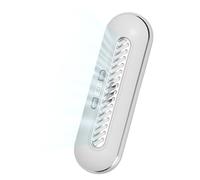 PANTIDE Rechargeable Fridge Deodoriser Freshener - Portable 4 in 1 Ozone Air Purifier for Closet Car Shoe Cabinet Pet House Bathroom Desk Mini Odour Eliminator with 2 Light Modes Last for 10 Years