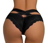 Panties for Women Cotton Knickers Women Plus Size Cotton High Waisted Knickers for Women Knickers for Women Full Brief Cotton High Waist Knickers Women Panties Large Underwear Women Black