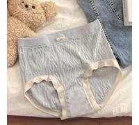 Panties, One Size Breathable High Elasticity Soft Texture Solid Color Comfortable Underwear for Women Daily Wear(Average Size Blue)