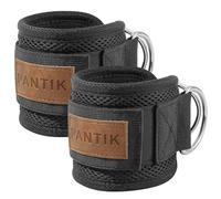 PANTIK Ankle straps for Cable Machine Attachments, Resistance Band for Kickbacks, Glute Workouts, Leg Extensions, Curls, and Hip Abductors for Men and Women 1 pair
