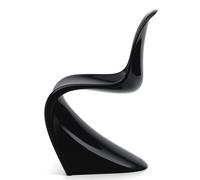 Panton Chair Classic Chair LACK BLACK Vitra SINGLE PIECES