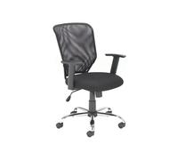 Panton Mesh Back Operator Office Chair, Black
