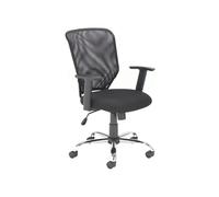 Panton Mesh Back Operator Office Chair, Black, Fully Installed
