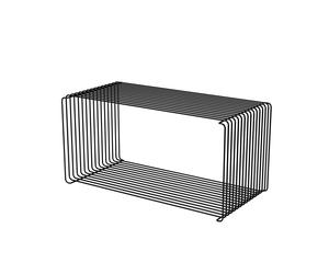 Panton Wire Extended Shelf 05-Black 70 cm x 34.8 cm
