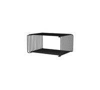 Panton Wire Half Height Bookcase 05-Black 17.2 cm x 25.7 cm