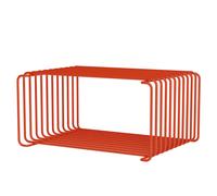 Panton Wire Single Half height Shelving system D26 Montana Rosehip - 5715288585983
