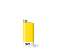 Pantone 101110012 Yellow 012 Hip Flask Stainless Steel, One Size