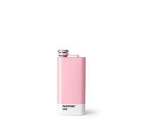 Pantone 101110182 Light Pink 182 Hip Flask Stainless Steel, One Size