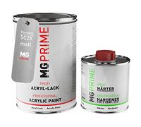 Pantone 5C2X Black 5C 2X mat Acrylic paint 1.5 litre / 1500 ml can incl. hardener