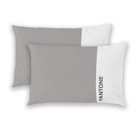 PANTONE™ Bed Pillow Cases 50 x 80 cm, 100% OekoTex Certified Cotton, Bed Cover, 2 Pieces, Cool Breathable - Cushion Cover with 20 cm Flap, Soft and Washable Bed Linen 40 °C