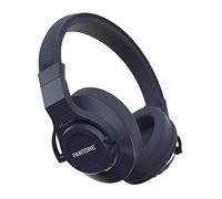 Pantone Celly, Line Wireless Headphones, Bluetooth 5.0 Technology with Active Background Noise Cancellation, Padded Pavilions and Adjustable Headband, 16 Hours of Music Playback, Navy