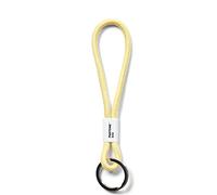 Pantone Design Lanyard Key Chain Short | Keyring Robust and Colourful | Short | Light Yellow 600, Light yellow 600, kurz