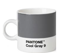 PANTONE Espresso Cup, small coffee cup, fine china (ceramic), 120 ml , Cool Gray 9, 6.1 x 6.1 x 8.2 cm