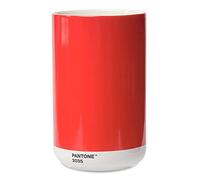 PANTONE Porcelain Vase with Gift Box, Jar, Decorative Flower Vase, 1 Litre, Red 2035C