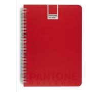 Pantone Universe Crossover Wiro Squared A5 Notebook - Tomato