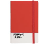 Pantone Universe Halftone Pocket Plain Notebook - Tomato