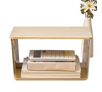 Pantry Box - Transparent Storage Box, Stackable Pantry Organizer, Multifunction Container With Wooden Lid, Fridge Cosmetic Jewelry Box | 11.3 Inch, For Cabinet Office Home Organization, 1*Piece
