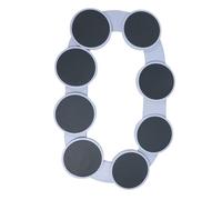 Pantry Cabinet Lazy Susans Turntable,Non Skid Turntable Display Stand Non Slip Lining Kitchen Storage Turntable for Cabinet Pantry Refrigerator Countertop