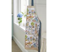 'Pantry Cats' Floral Print PVC/Oil Cloth Apron Ulster Weavers Multi One Size
