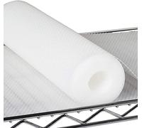 Pantry Shelf Liners for Wire Shelving - 1.2 MM Thick Easy to Cut Metal Liner - Clear Waterproof Plastic Drawer Liner - 10 Inch x 13 FT Translucent Kitchen Cabinet Mat for Heavy Duty Shelves
