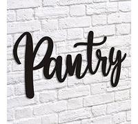 Pantry Sign Pantry Metal Wall Decor for Home Kitchen Restaurant Coffee Shop Store Modern Farmhouse Wall Decor Housewarming Gift