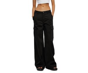 Pants cargo high waist size large Urban Classics Noir 28