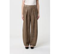 Pants GIORGIO ARMANI Woman color Beige - Size: 40 - female
