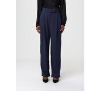 Pants GIORGIO ARMANI Woman color Blue - Size: 46 - female