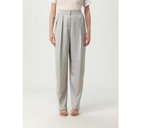 Pants GIORGIO ARMANI Woman color Grey - Size: 42 - female