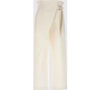 Pants ISSEY MIYAKE Woman color White - Size: OS - female
