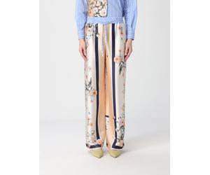 Pants LIU JO Woman color Blue - Size: 42 - female