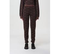 Pants MOSCHINO COUTURE Woman color Brown - Size: 44 - female
