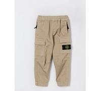 Pants STONE ISLAND JUNIOR Kids color Beige - Size: 3 - male