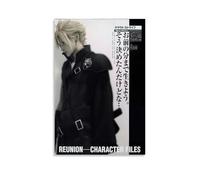 PANTTING Final Fantasy Cloud Posters Aesthetic Canvas Wall Art Print Home Decor for Bedroom Living Room12x18inch(30x45cm) Unframe-style