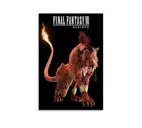 PANTTING Final Fantasy Posters Aesthetic Canvas Wall Art Print Home Decor for Bedroom Living Room08x12inch(20x30cm) Unframe-style