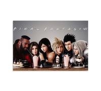 PANTTING Final Fantasy Posters Aesthetic Canvas Wall Art Print Home Decor for Bedroom Living Room12x18inch(30x45cm) Unframe-style